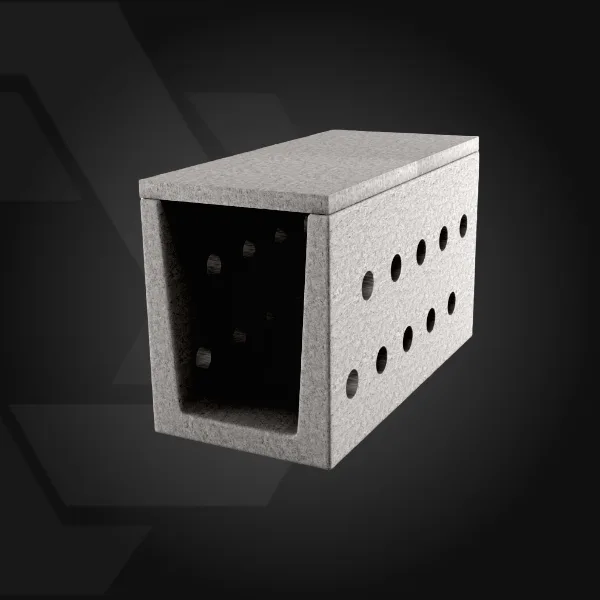 Междупутные дренажные лотки МПЛ h 0,75 тип II