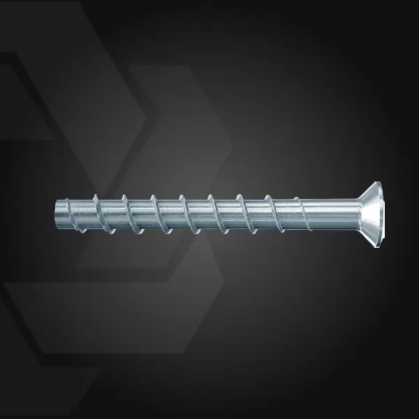 SORMAT Шуруп по бетону S-CSA HEX 10х80/10, оцинк.сталь